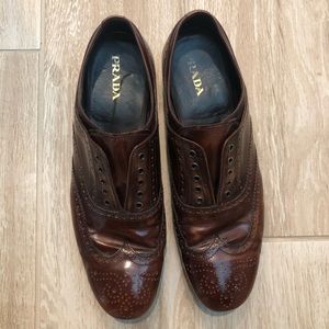Ladies Prada loafers, size 40 (US 9) usual wear, comfortable flats.